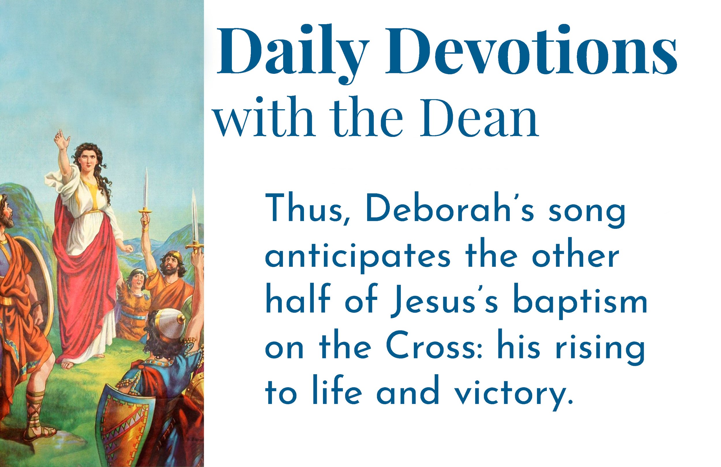 A Song for Deliverance - Daily Devotions with the Dean