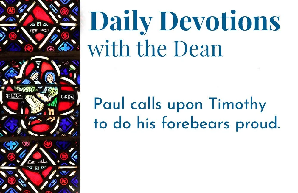 We Are Called - Daily Devotions with the Dean