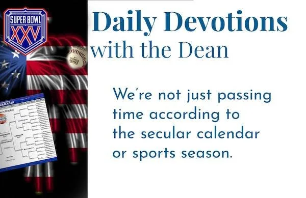 Telling Time by Jesus - Daily Devotions with the Dean