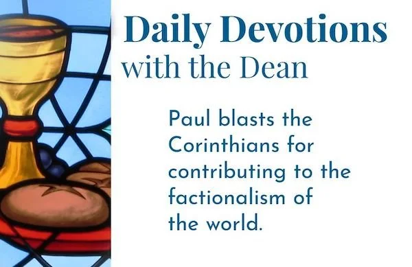 Toward a New Unity in Christ - Daily Devotions with the Dean