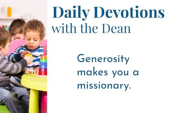 God Comes to Heal - Daily Devotions with the Dean