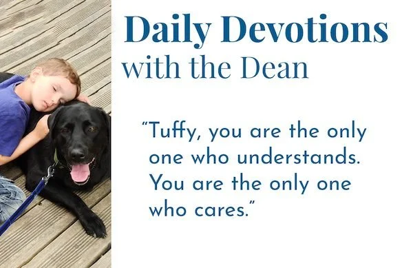The Only One Who Understands - Daily Devotions with the Dean