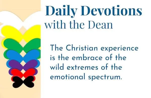Preparing for Ash Wednesday - Daily Devotions with the Dean