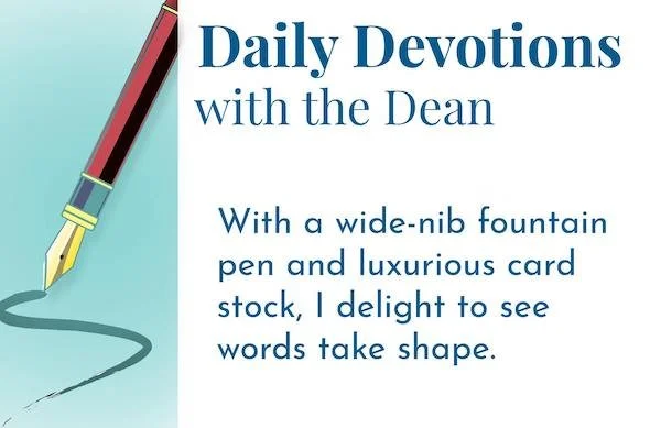 The Heart is Everything - Daily Devotions with the Dean