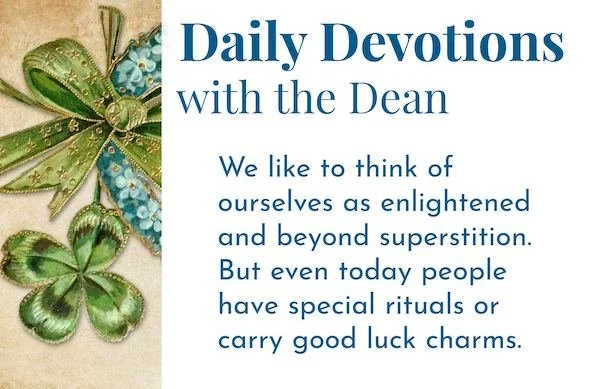 Bringing Well-Being to Our Lives - Daily Devotions with the Dean