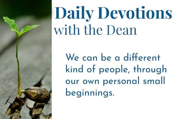 A Different Kind of People - Daily Devotions with the Dean