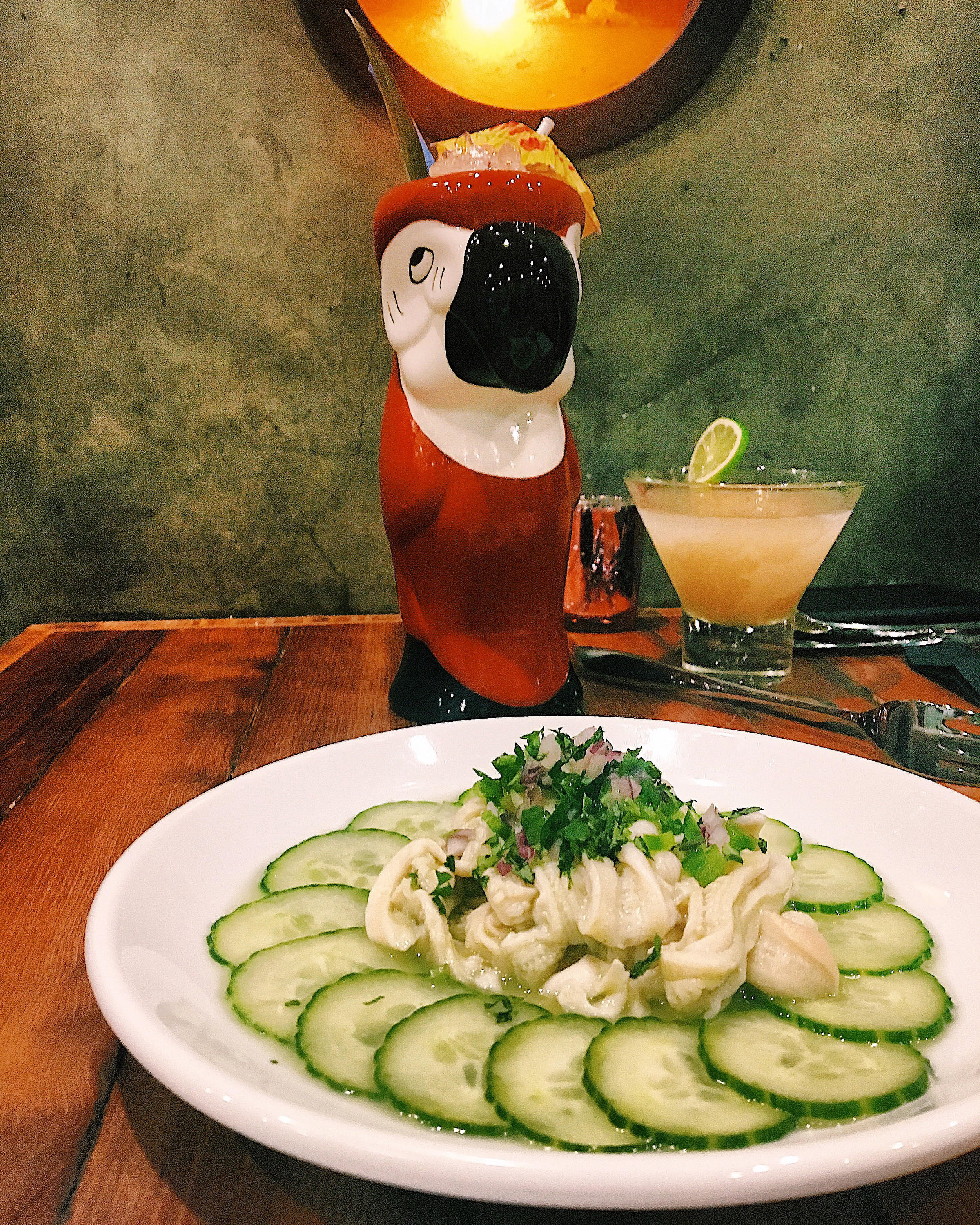 Flora's aguachile is a bright, refreshing starter that sets the tone for a great meal to follow.
