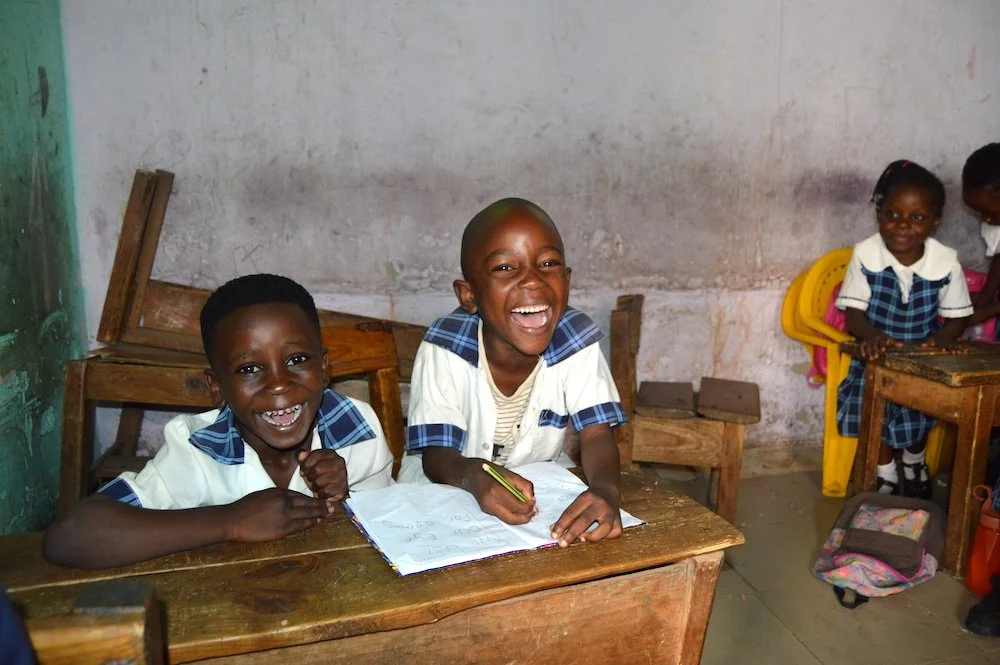 The little ones love learning!