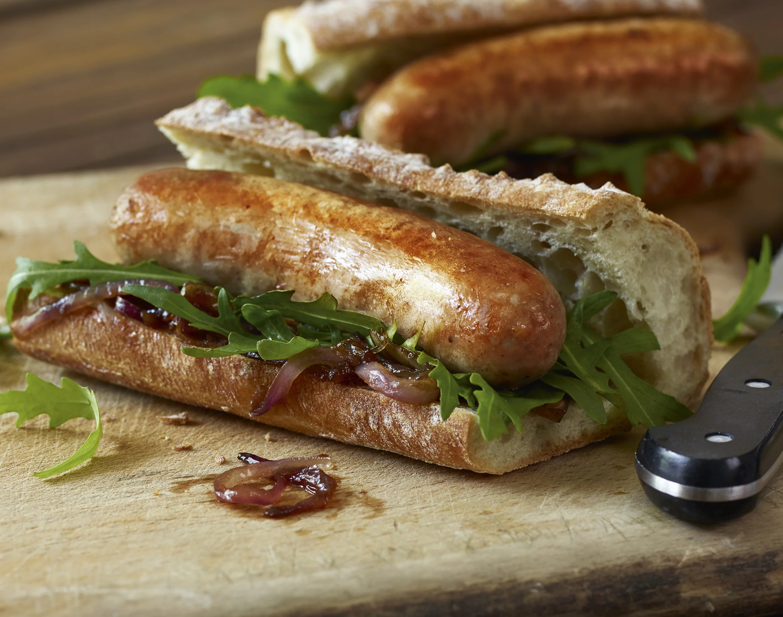 SAUSAGE AND ROCKET