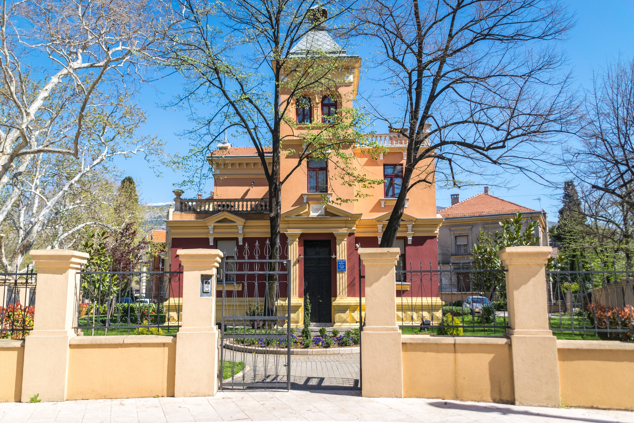 university administration building
