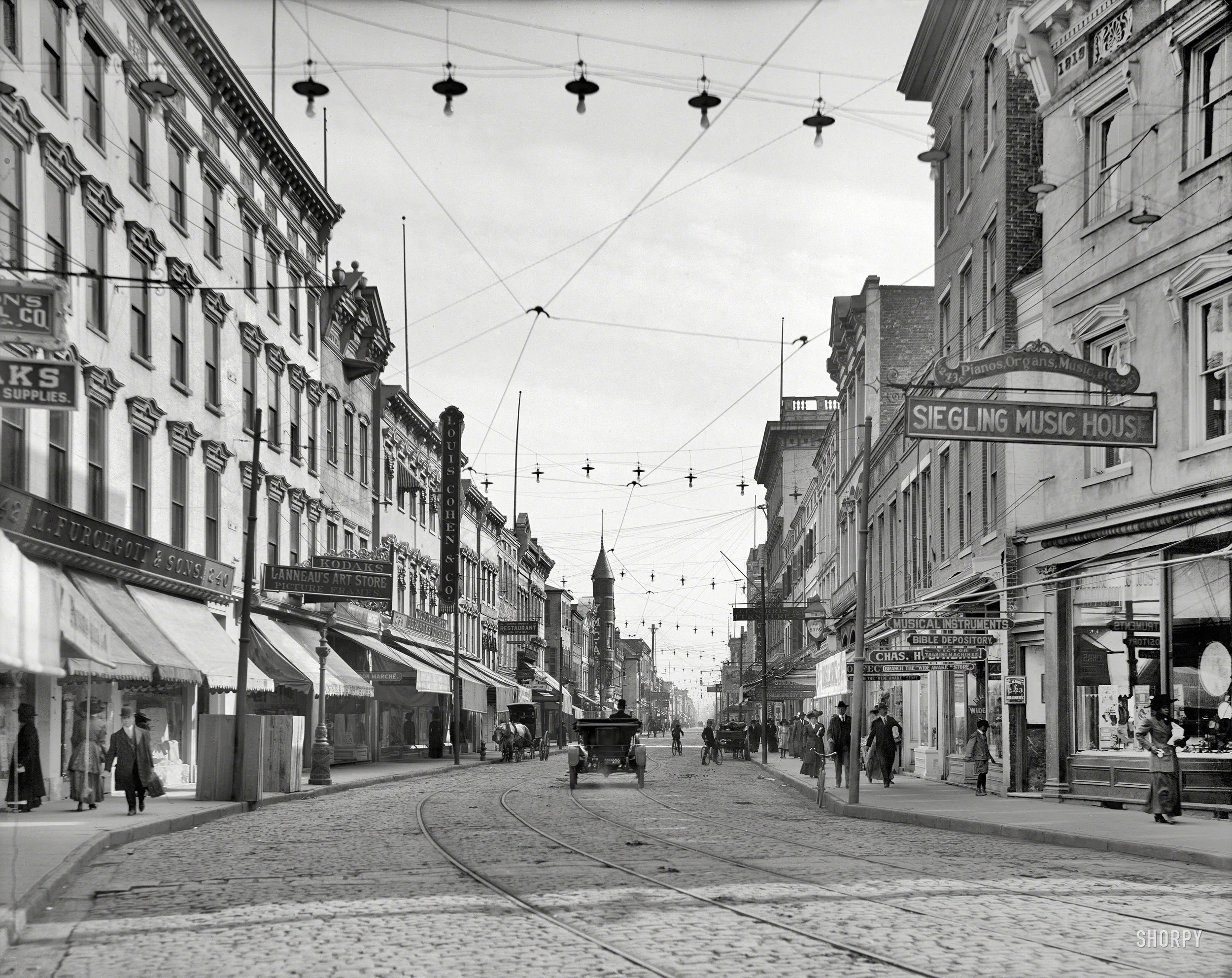 King Street, circa 1910 (photo credit: shorpy.com )