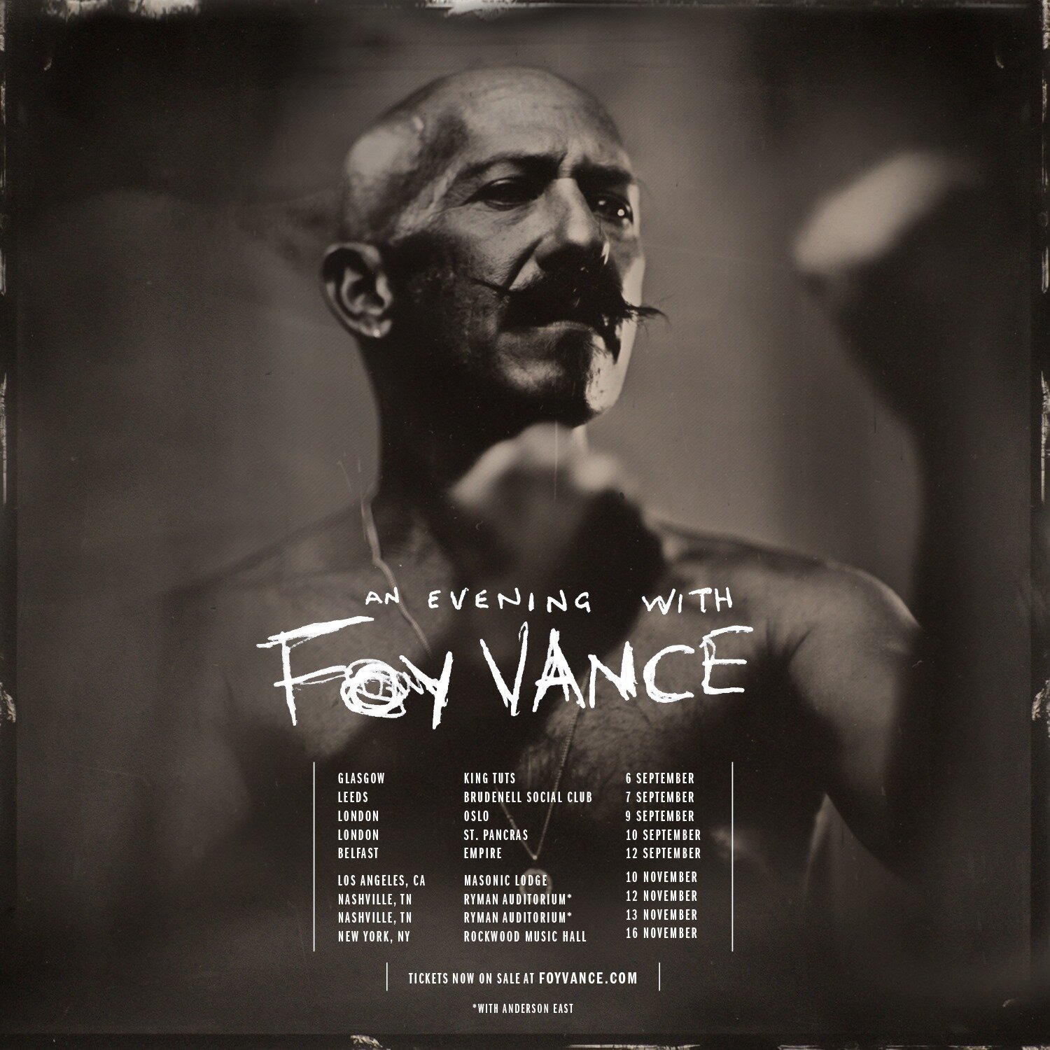 An evening with Foy Vance