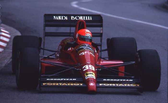 Bruno Giacomelli, Monaco 1990.