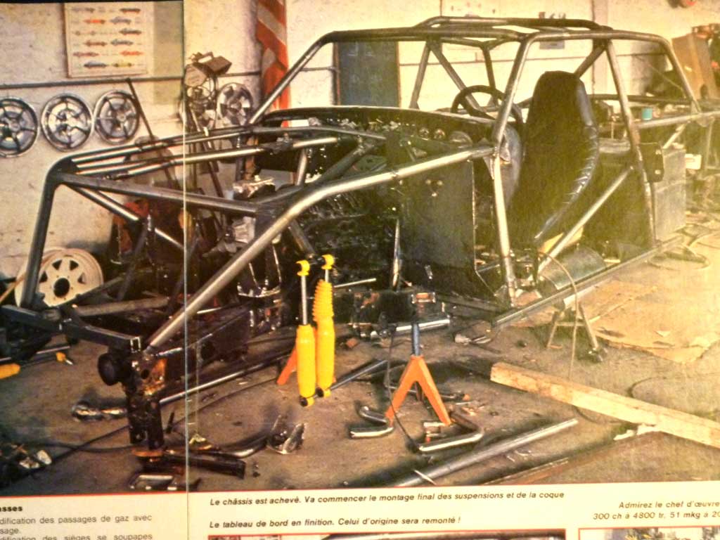 "Jules" under construction.