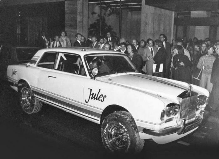 The finished car presented to the public.
