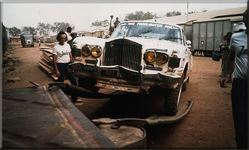"Jules" battered and bruised.