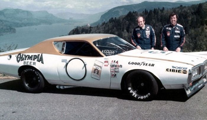 Herschel and Doug McGriff presenting their Charger.