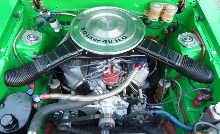 The 302 V8 turned out to be painfully slow.