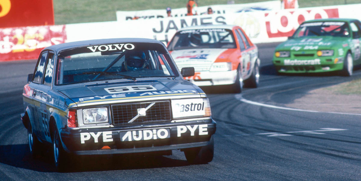 The Mustang was lagging behind from the start.