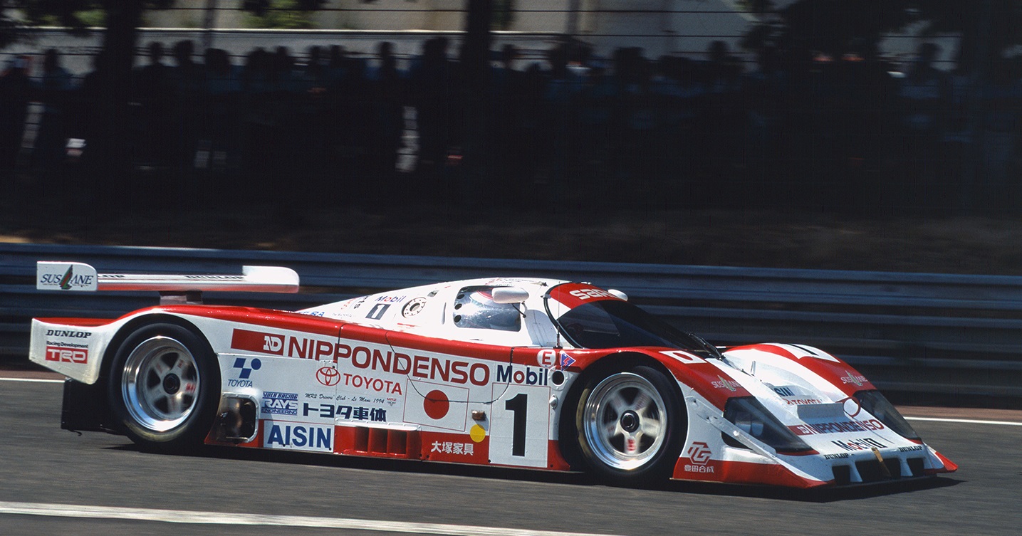 The 94C-V outlived the 3.5L era and helped Toyota save face by finishing 2nd in 1994.