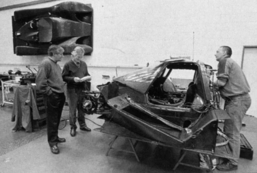 The LMP as a fly on the wall at RTN during construction of an Audi R8C.
