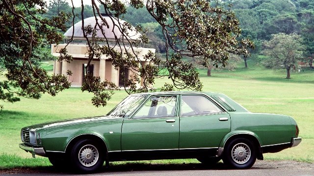 Aside from the fussy grille and too big rear, the P76 was an attractive car