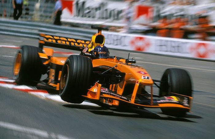Frentzen again demonstrated his experience in Monaco