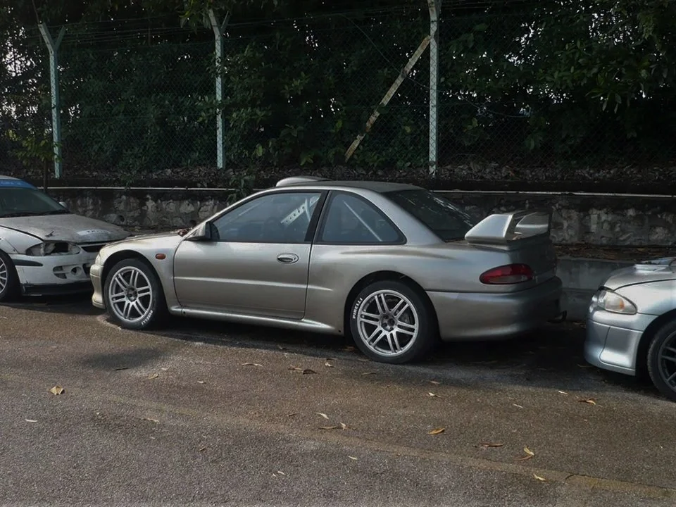 The Putra looked like a carbon copy of Subaru's winning rally weapon.