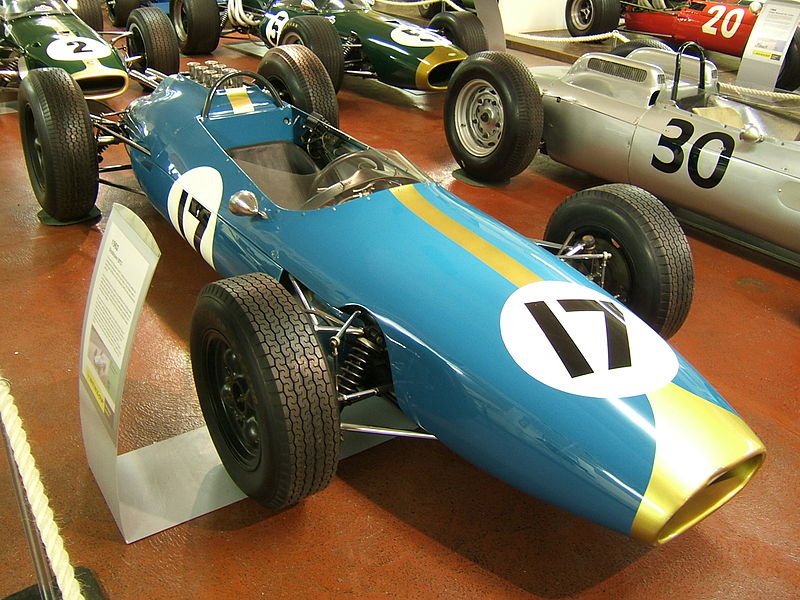 The BT3 was the first Brabham F1 car. The team would adopt Australian green and gold for the following year's BT7