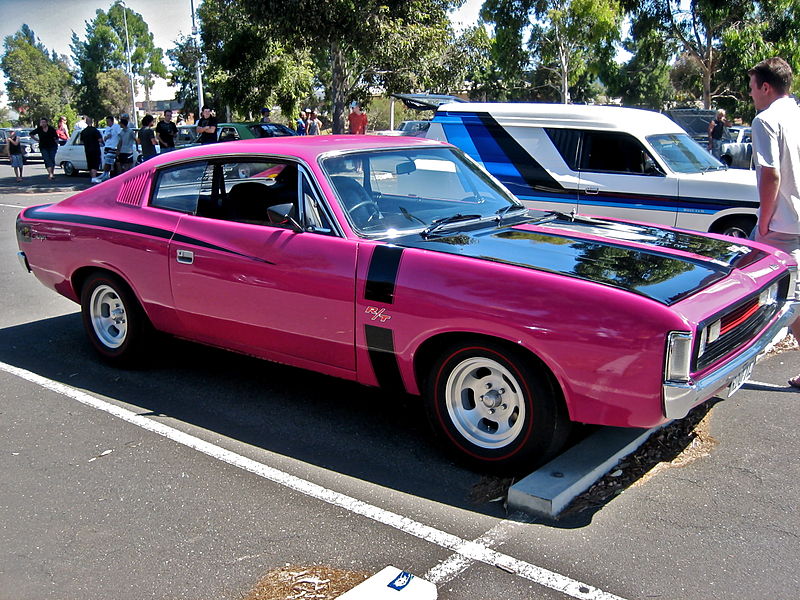 The Chrysler Valiant Charger was smaller and cheaper than the Valiant sedan