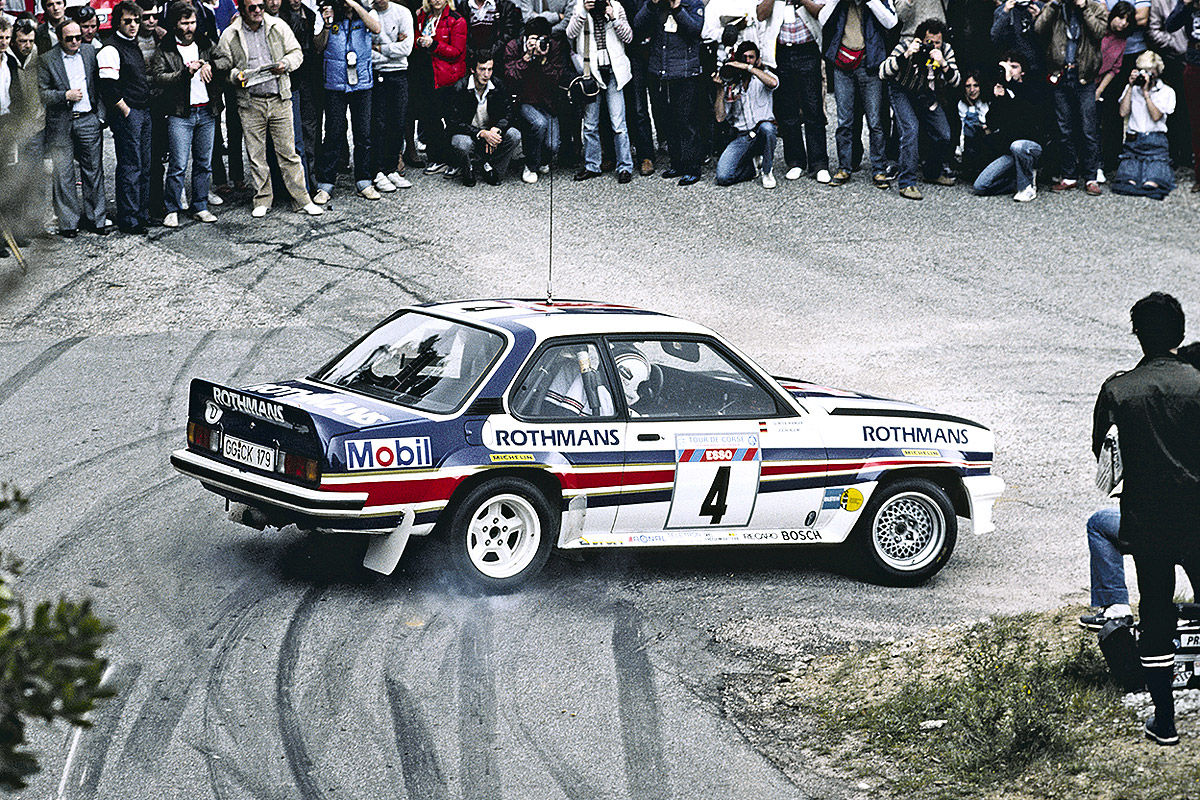 The Opel Ascona B 400 became an eternal legend in WRC's history books.