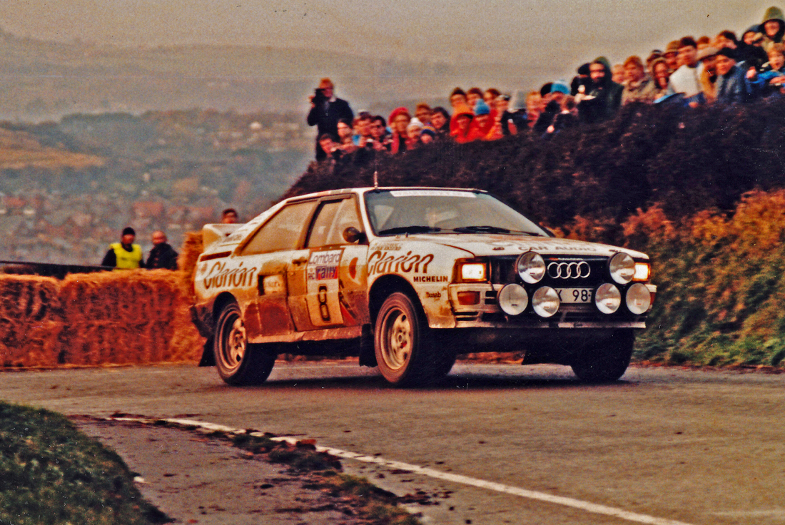 The original quattro was actually a rather large and cumbersome beast