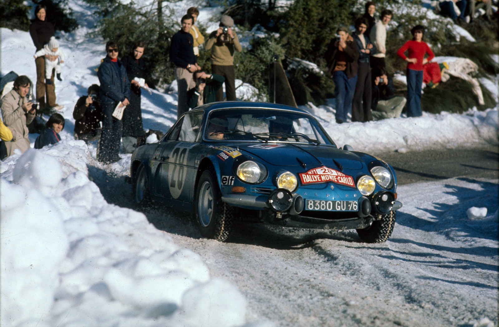 The amazing A110 rally car propelled the small company to world fame.