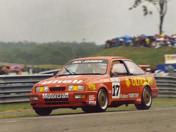 Johnson at Lakeside in 1987