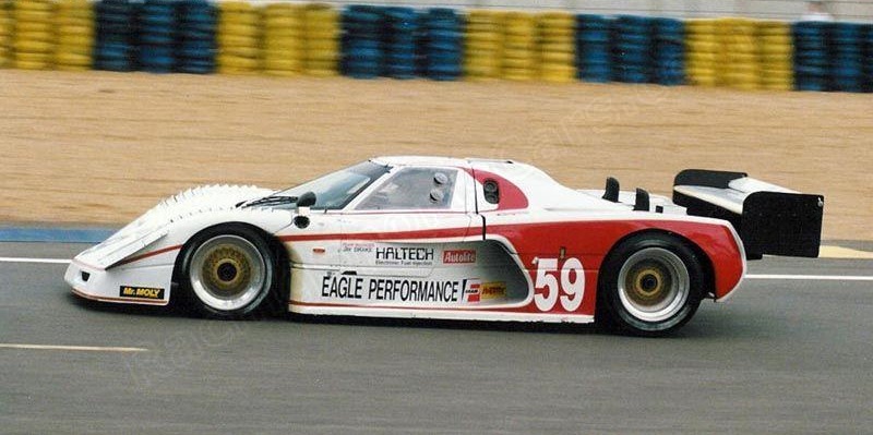 The Eagle 700 modified to French tastes, Le Mans 1990.