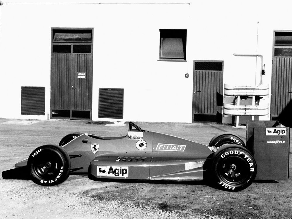 Contrary to the clunky looking March, the Ferrari was a very low and refined design.
