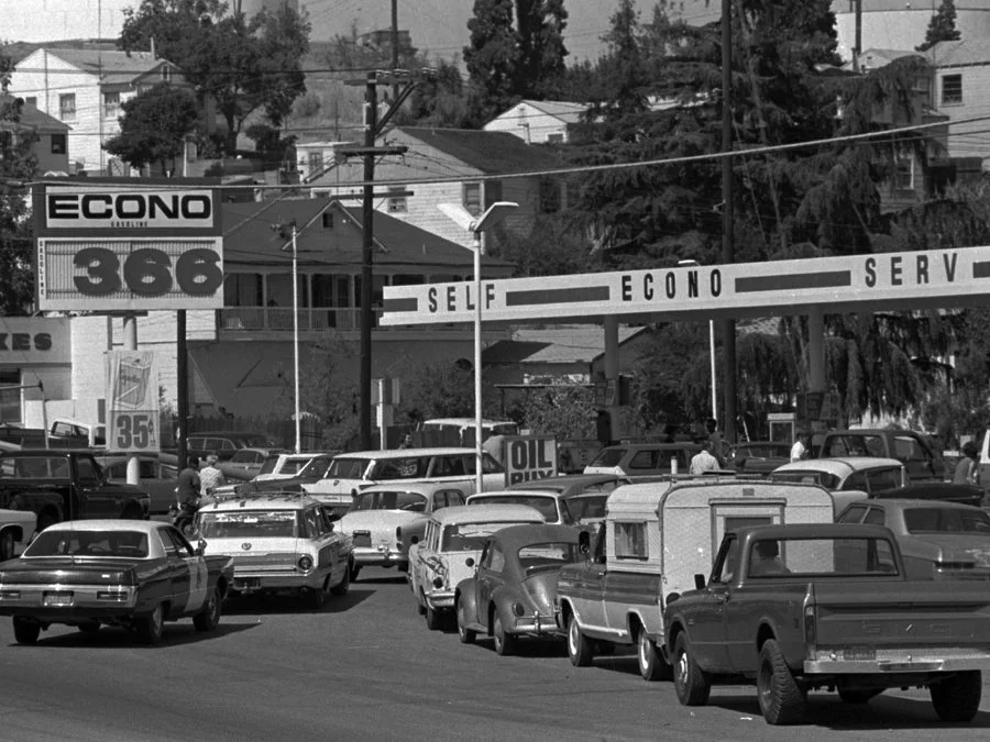 The fuel shortages of the 1970's forced the FIA to act.