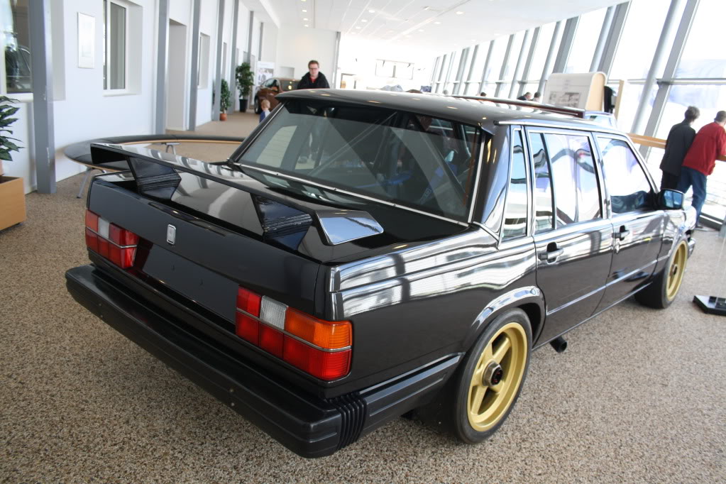 The aggressive aero pack would have been standard on the road car.