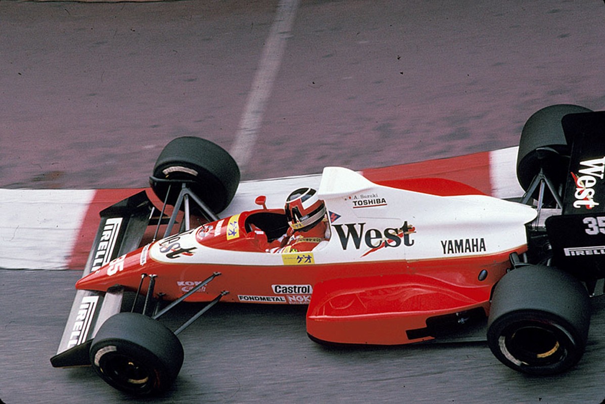 Aguri Suzuki, 1989 Pre-Qualifying 1989 Monaco Grand Prix.