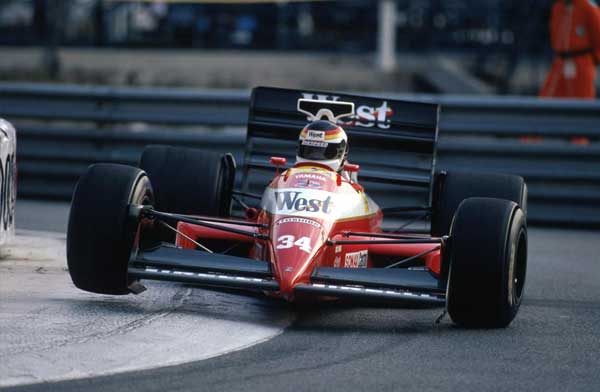 Bernd Schneider, Pre-Qualifying 1989 Monaco Grand Prix.