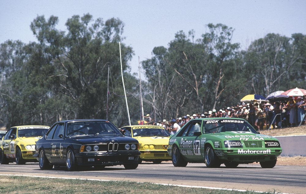 Jim Richards won the first Group A ATCC race at Winton in 1985