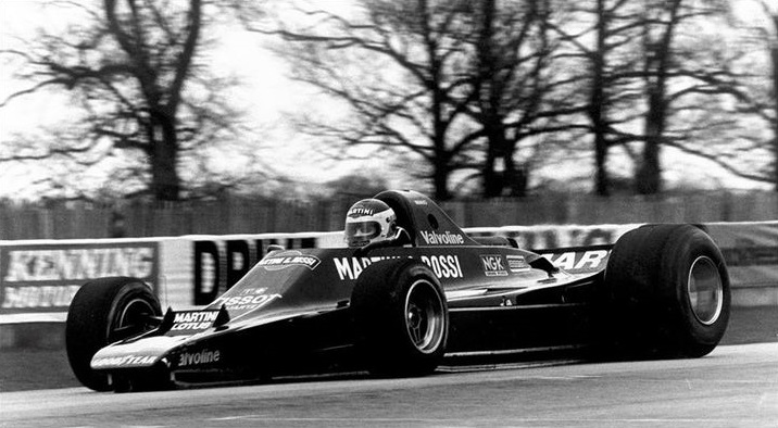 Carlos Reutemann reluctantly testing the tricky 80.