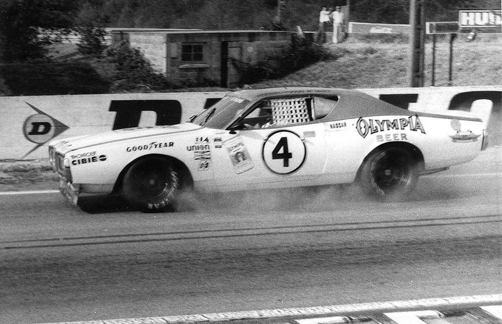 The 1972 "Olympia" Dodge Charger NASCAR was one of four US-machines invited in 1976.