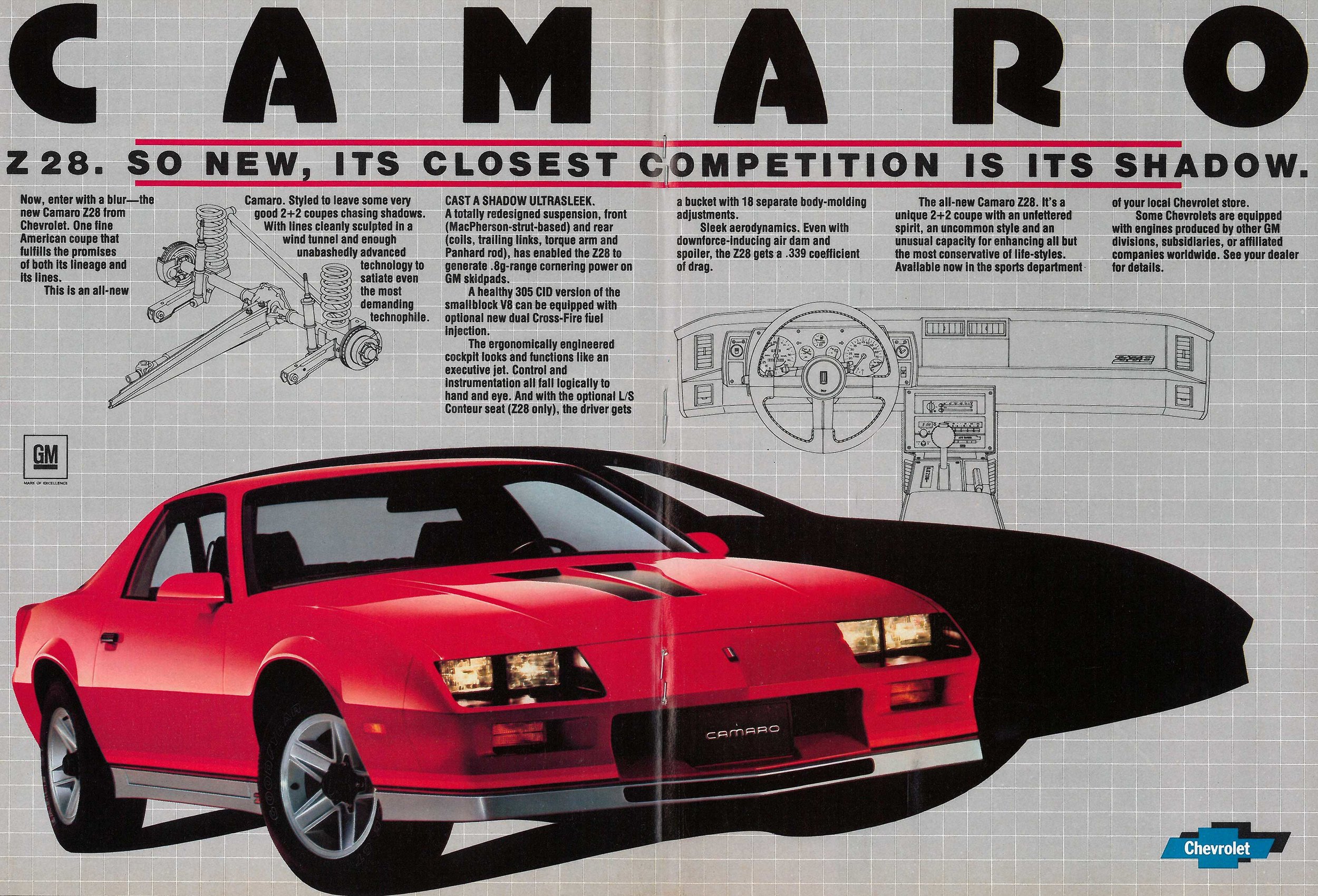 The brand new third generation Camaro was set to make its debut at Le Mans.
