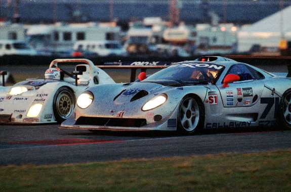 Getting passed by a Rile MkIII, Daytona 1997.