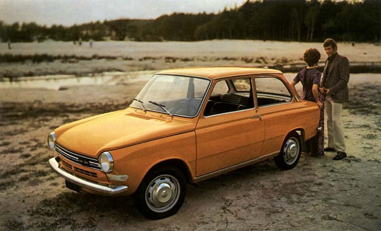 Even in this promotional photo the man seems to be mocking a typical DAF driver.