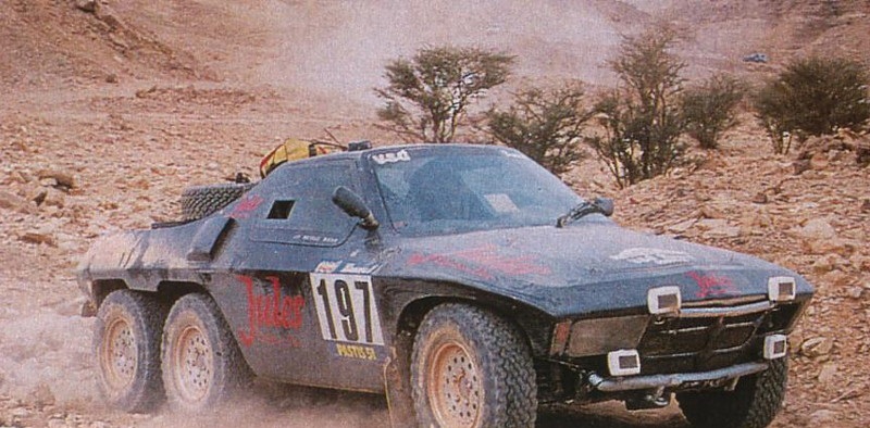 The big bruiser handled itself admirably in the Algerian desert.