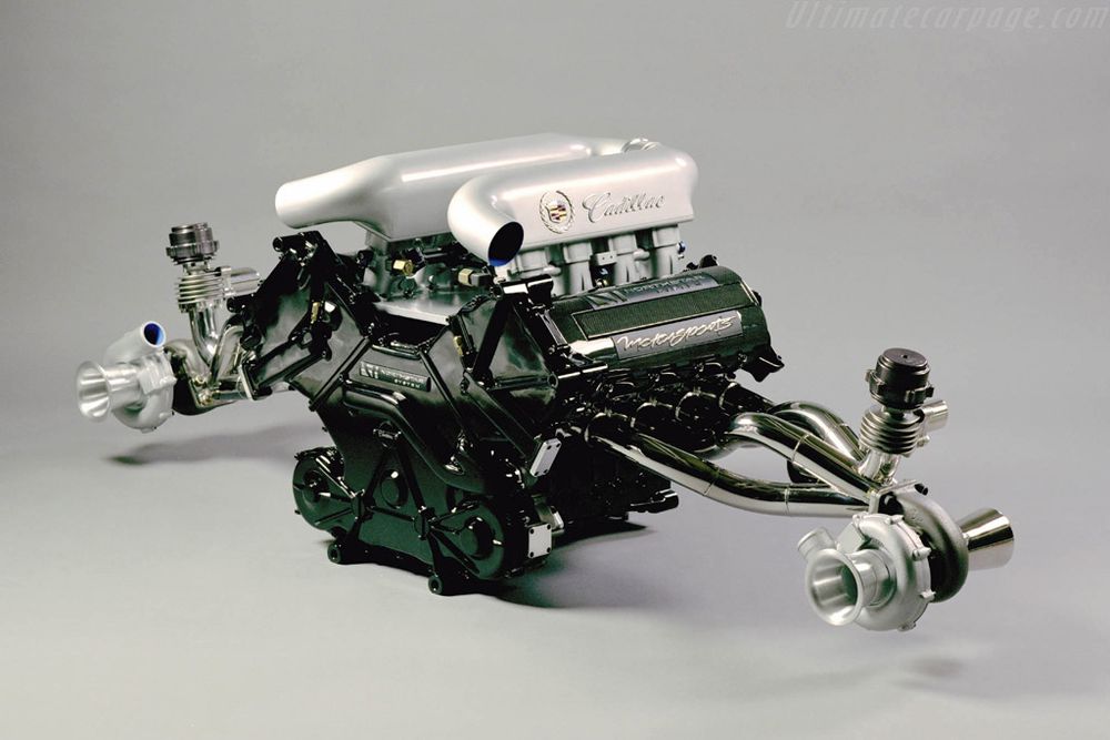 he twin turbo Northstar LMP engine.