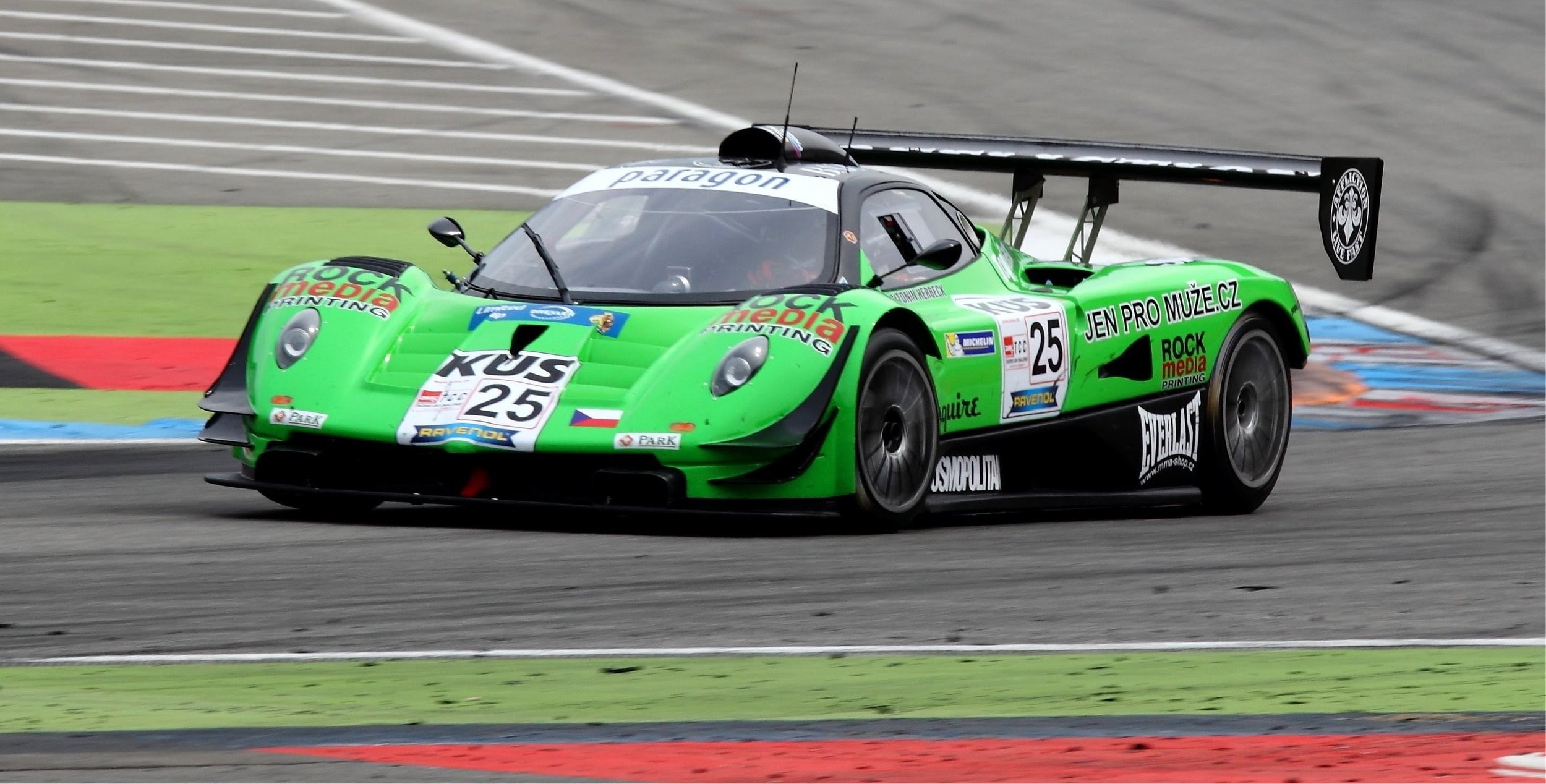The Zonda GR wore many faces, Hungaroring 2012.