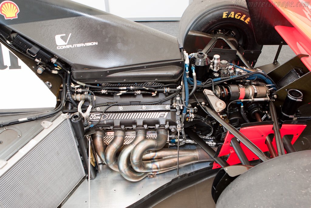 Honda's abandonment forced McLaren to resort to customer Ford engines.